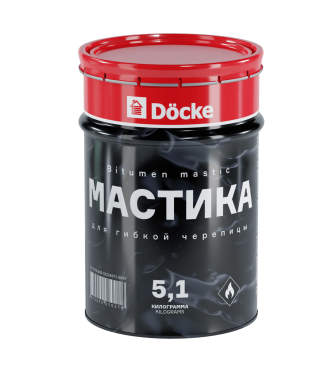 Мастика кровельная Деке PIE, 5 кг